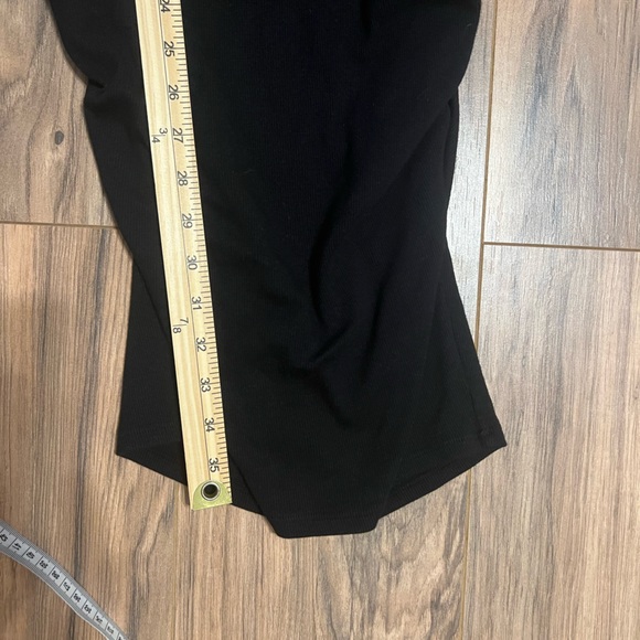 Michael Stars Macy Black Sleeveless Turtleneck Bodycon Stretch Dress Medium - Picture 15 of 15